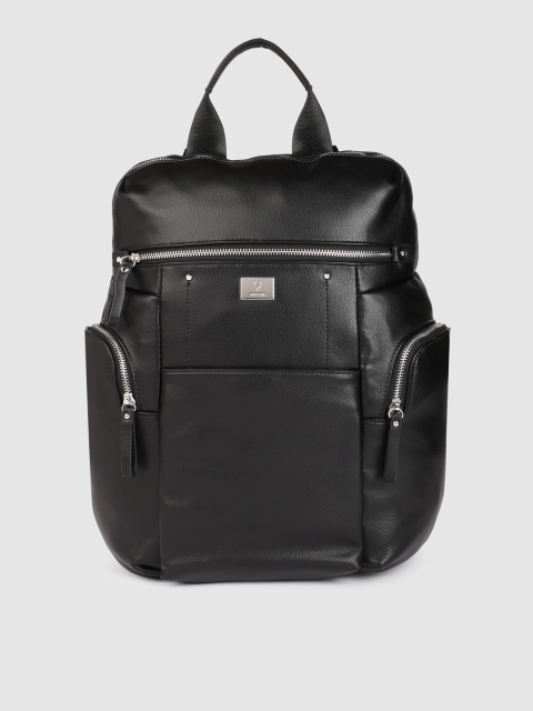 

Allen Solly Women Black Solid Backpack