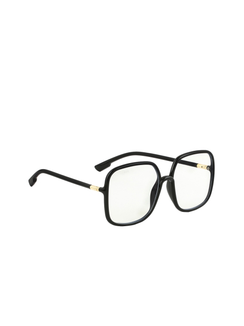 

ROYAL SON Women UV Protected Oversized Sunglasses CHI0096-C4, Transparent