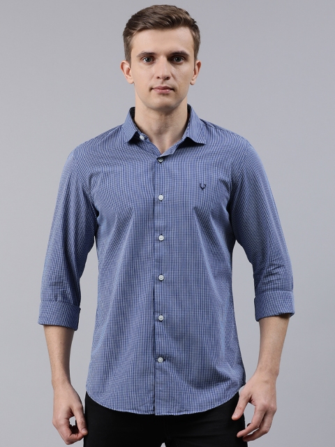 

Allen Solly Sport Men Blue & White Slim Fit Checked Casual Shirt