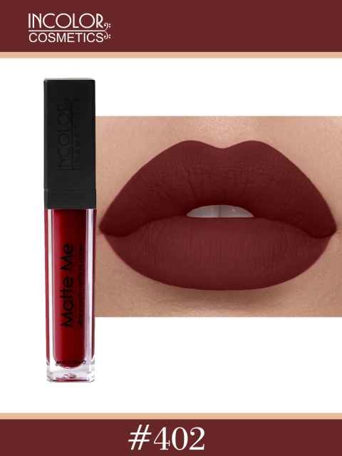 

INCOLOR Matte Me Lipstick Maroon 402 6 ml