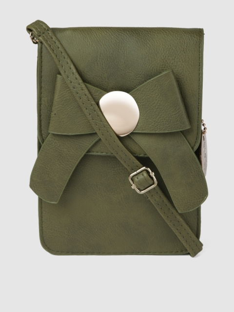 

RHHENSO Green Self Design Sling Bag