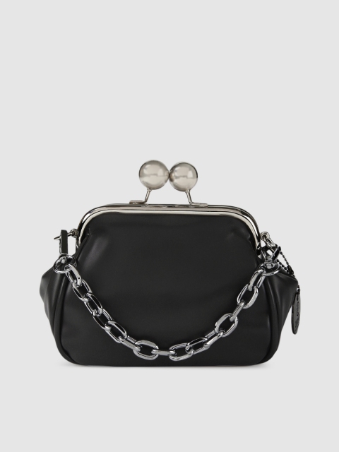 

RHHENSO Black Solid Clutch