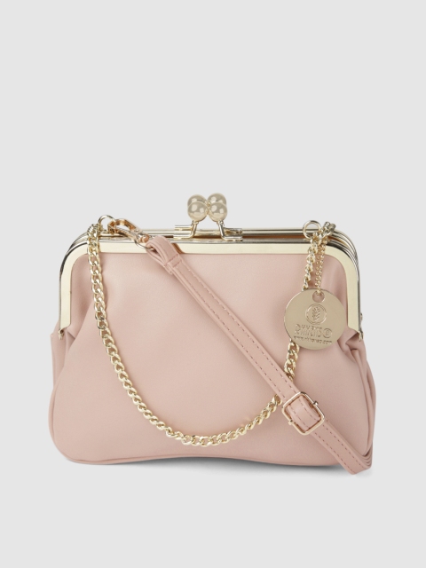 

RHHENSO Pink Solid Sling Bag