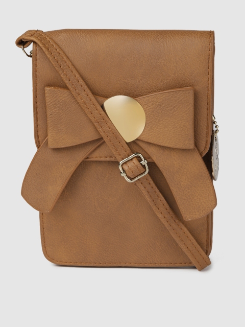 

RHHENSO Brown Solid Sling Bag