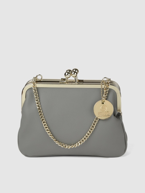 

RHHENSO Grey Solid Sling Bag