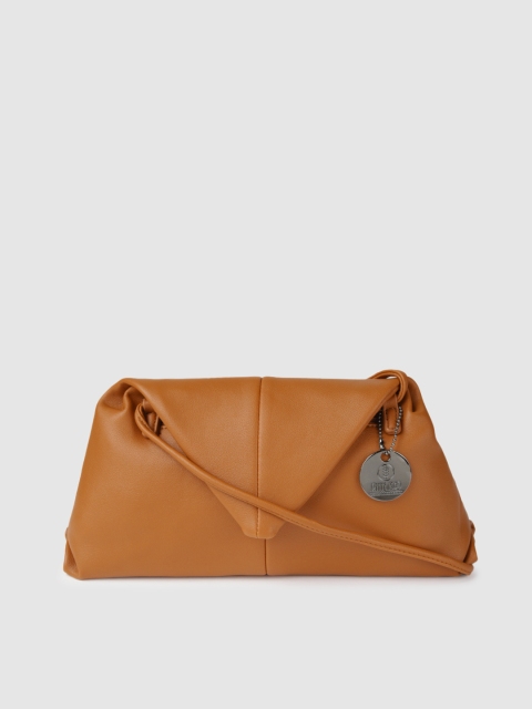 

RHHENSO Brown Solid Sling Bag