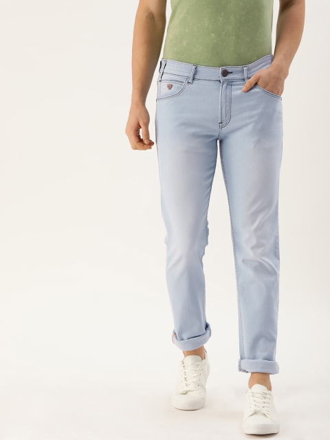 

John Players Men Blue Skinny Fit Low-Rise Clean Look Stretchable Jeans