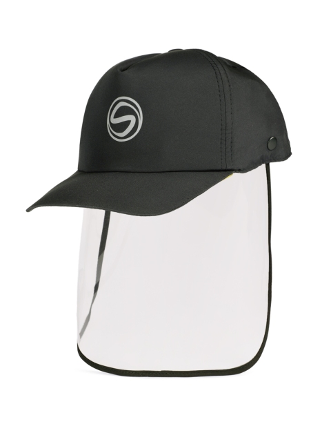 

Schoolay Unisex Kids Grey Defenders Printed Baseball Cap