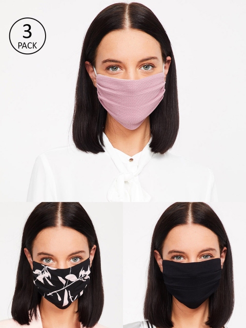 

Ginger by Lifestyle Women Pack of 3 Reusable 2-Ply Outdoor Masks, Multi