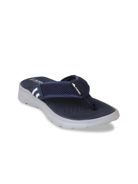 

Adda Women Navy Blue Solid Thong Flip-Flops