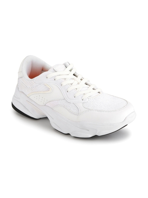 

Red Tape Men White Textile Walking Shoes