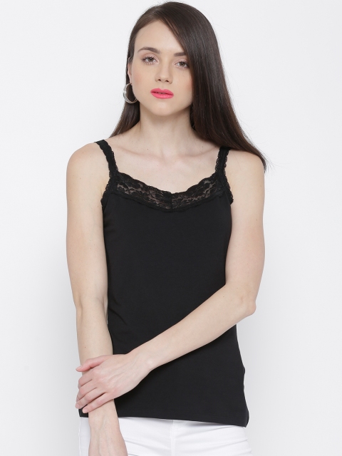 

Vero Moda Black Spaghetti Top