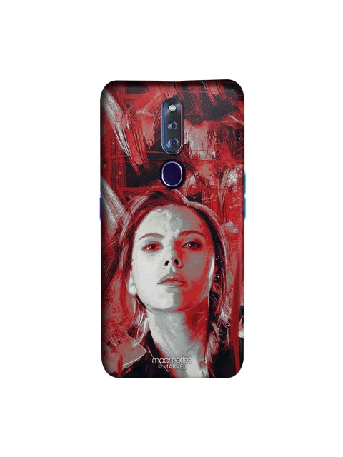

macmerise Red & Grey Marvel Comics Black Widow Sublime Oppo F11 Pro Mobile Case