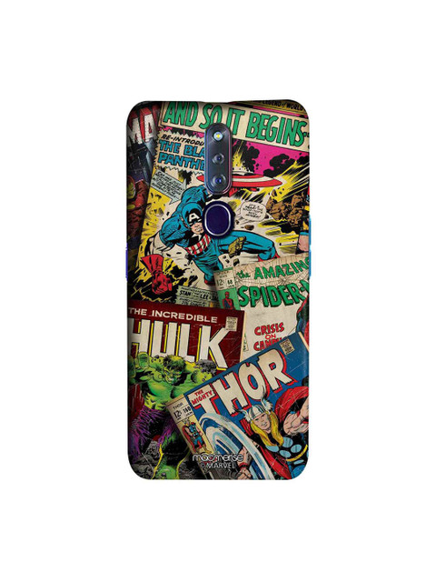 

macmerise Blue & Green Marvel Comics Collection Oppo F11 Pro Case