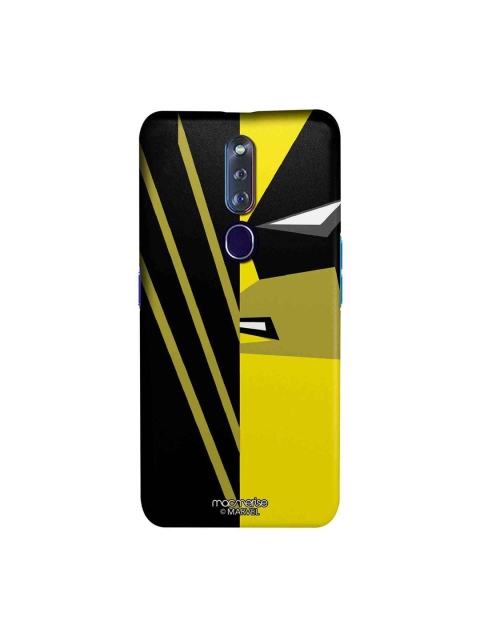 

macmerise Black & Yellow Marvel Comics Face Focus Wolverine Print Oppo F11 Pro Case