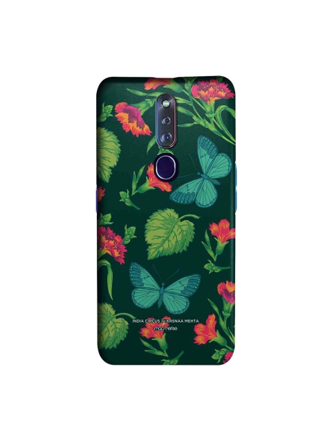 

macmerise Green & Red Butterfly Effect Sublime Oppo F11 Pro Mobile Case