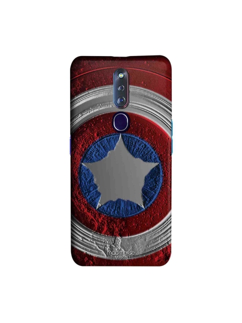 

macmerise Red & Grey Captain America Stoned Shield Oppo F11 Pro Case