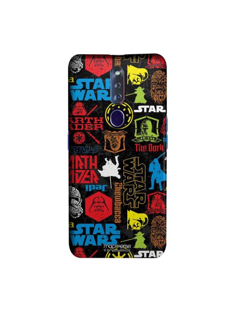 

macmerise Black & Red Star Wars Mashup Print Oppo F11 Pro Case