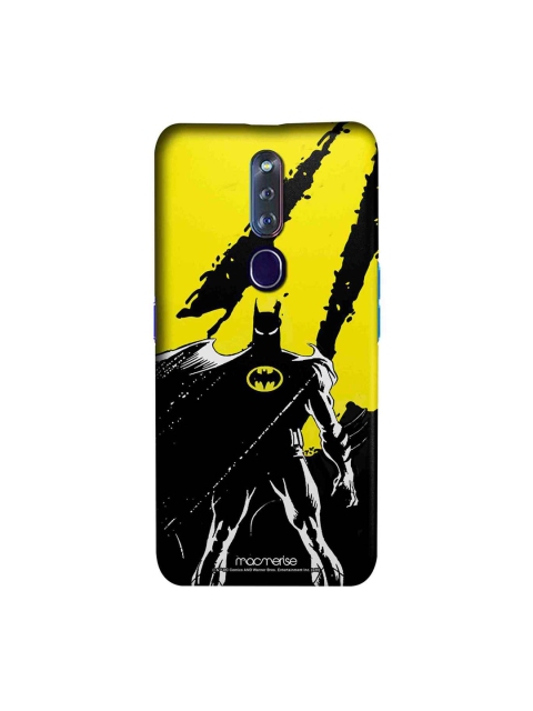 

macmerise Yellow & Black Bat On The lookout DC Comics Sublime Oppo F11 Pro Case