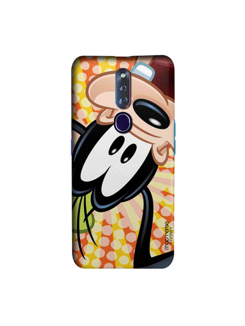 

macmerise Yellow & Beige Goofy Upside Down Disney Sublime Oppo F11 Pro Back Cover