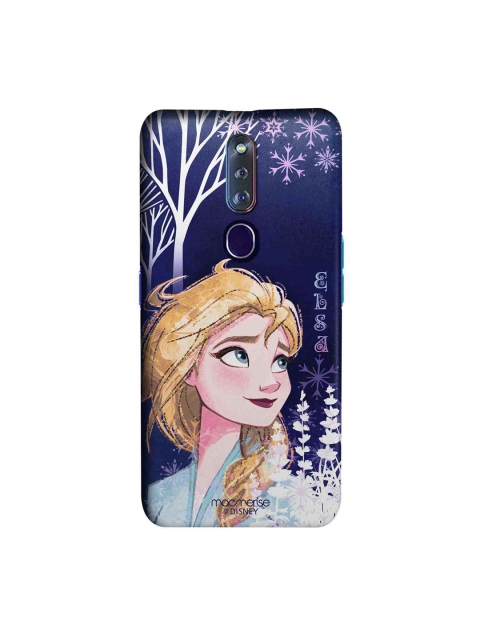 

macmerise Blue & Yellow Disney Elsa Sublime Oppo F11 Pro Back Case