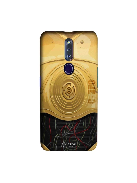 

macmerise Brown & Black Star Wars Attire C3PO Sublime Oppo F11 Pro Back Case