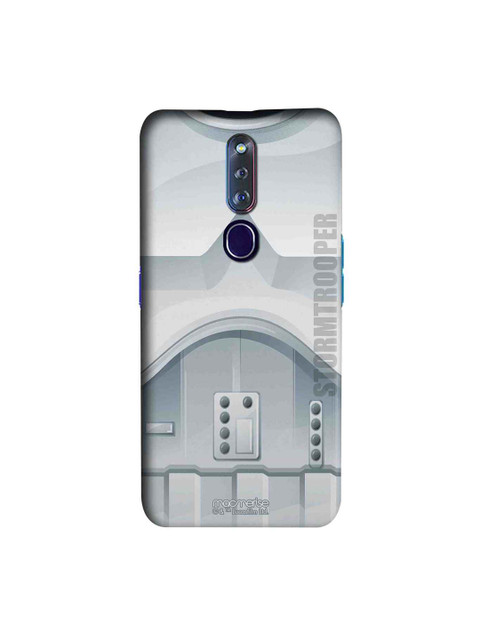 

macmerise Grey & Off-White Attire Trooper Sublime Oppo F11 Pro Case