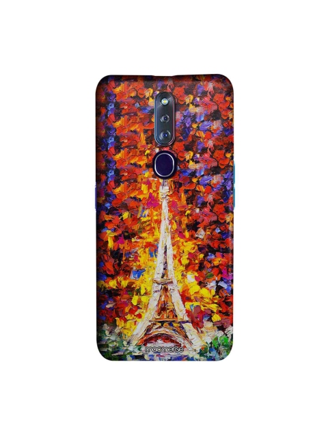 

macmerise Red & Yellow Artistic Eiffel Sublime Oppo F11 Pro Back Case