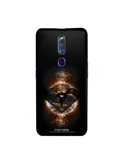 

macmerise Black & Yellow DC Comics Superman Rage Sublime Oppo F11 Pro Back Case