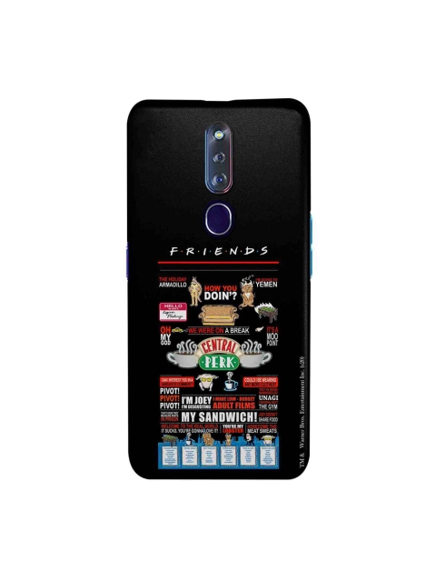 

macmerise Black & Red Friends Favorites Sublime Oppo F11 Pro Back Case