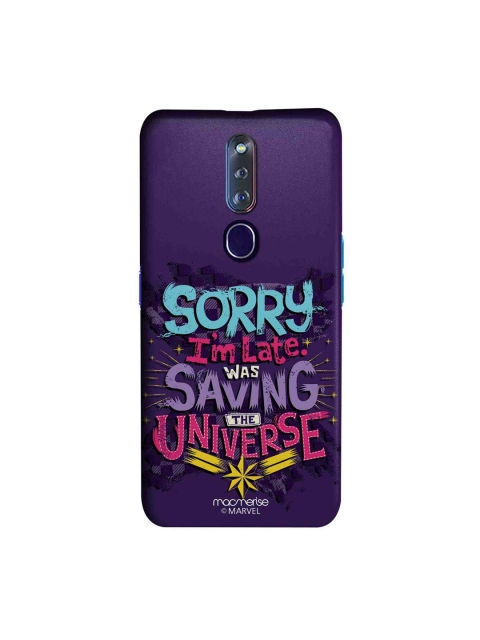 

macmerise Purple & Pink Saving The Universe Sublime Oppo F11 Pro Mobile Case