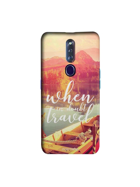 

macmerise Orange & Red When In Doubt Travel Sublime Oppo F11 Pro Case