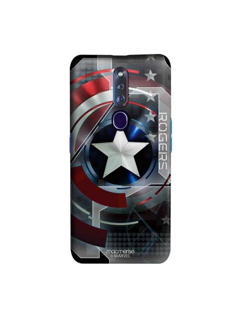 

macmerise Red & Blue Captain America Rogers Marvel Comics Oppo F11 Pro Case