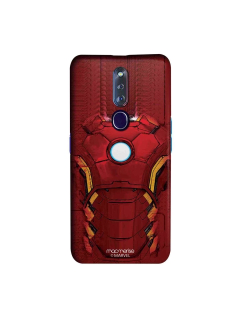 

macmerise Red & Black Marvel Comics Suit Of Armour Sublime Oppo F11 Pro Case