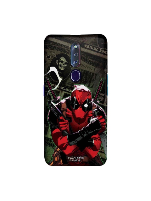 

macmerise Red & Black Marvel Comics Deadpool Dollar Sublime Oppo F11 Pro Back Case