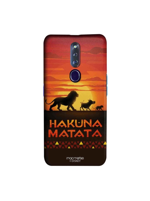 

macmerise Red & Orange Disney Haku Matata Sublime Oppo F11 Pro Back Case