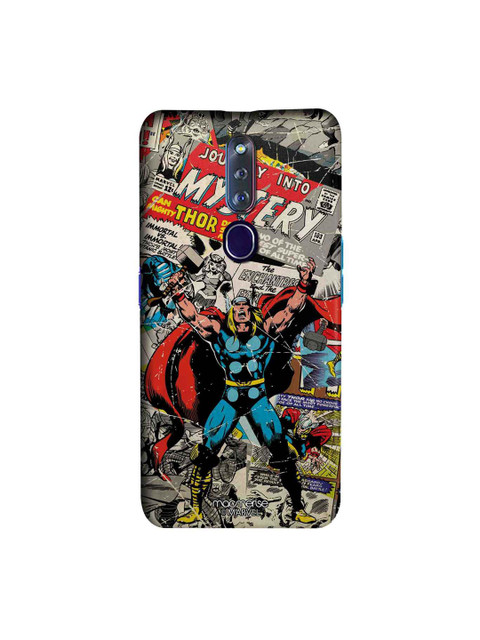 

macmerise Grey & Blue Comic Thor Sublime Oppo F11 Pro Mobile Case