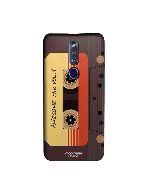 

macmerise Red & Brown Awesome Mix Tape Marvel Comics Sublime Oppo F11 Pro Case