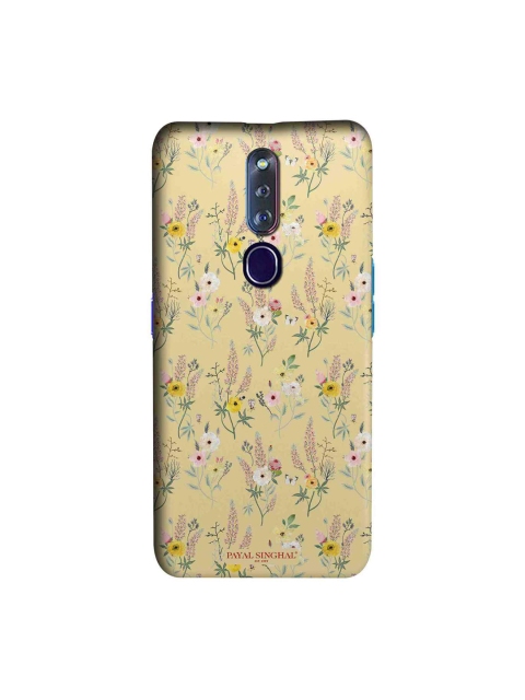 

macmerise Beige & Green Payal Singhal Lemon Garden Sublime Oppo F11 Pro Back Case