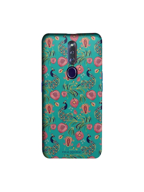 

macmerise Teal Blue & Pink Payal Singhal Aar Mor Sublime Oppo F11 Pro Case