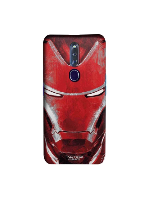 

macmerise Red & Grey Charcoal Art Ironman Marvel Comics Sublime Oppo F11 Pro Case
