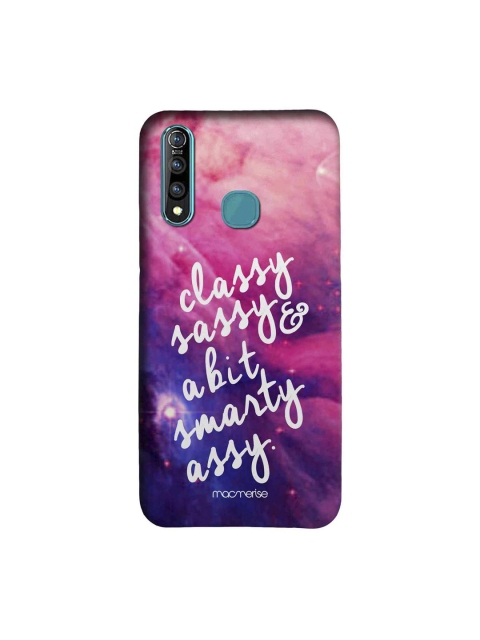 

macmerise Pink & White Smarty Assy Sublime Vivo Z1 Pro Back Case