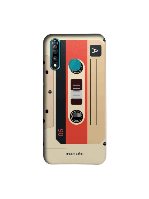 

macmerise Beige & Orange Casette Sublime Vivo Z1 Pro Back Cover