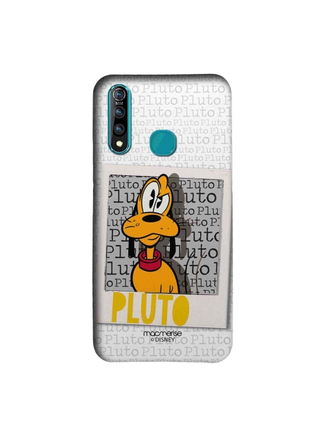 

macmerise White & Yellow Disney Hello Mr Pluto Sublime Vivo Z1 Pro Back Cover
