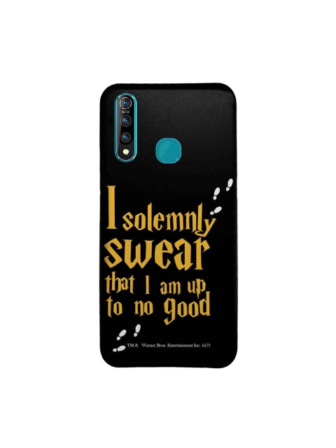 

macmerise Black & Yellow Harry Potter Solemnly Swear Printed Vivo Z1 Pro Case