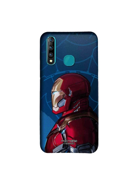 

macmerise Navy Blue & Red Iron Man Side Armor Sublime Vivo Z1 Pro Mobile Case