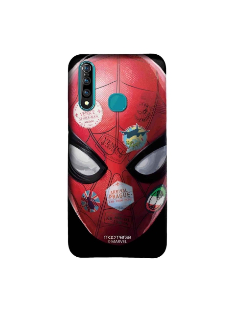 

macmerise Red & Black Marvel Comics Spidey Travel Stamps Sublime Vivo Z1 Pro Case