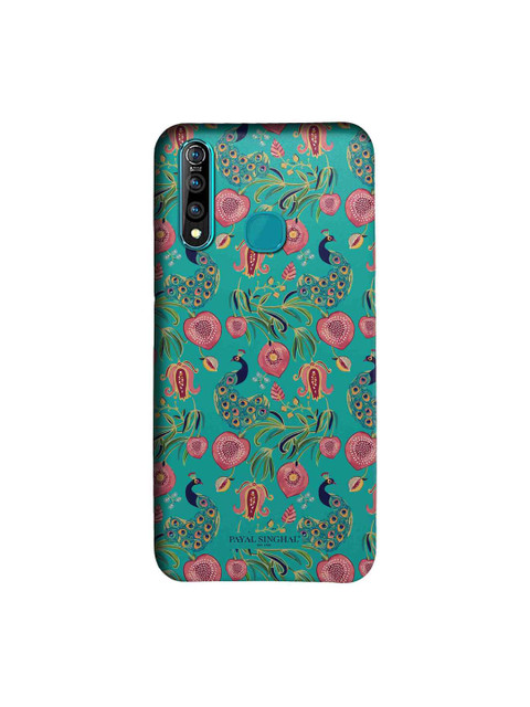 

macmerise Teal Green & Pink Payal Singhal Aar & Mor Sublime Vivo Z1 Pro Case