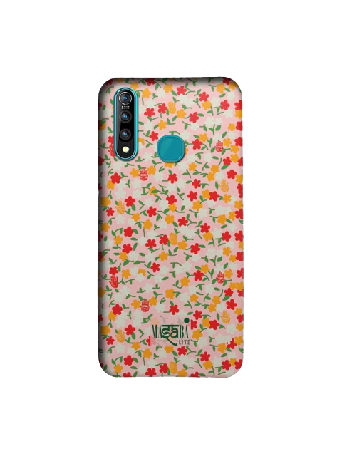 

macmerise Pink & Red Masaba Lite Masaba Dense Floral Sublime Vivo Z1 Pro Case