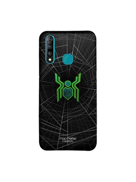 

macmerise Black & Green Marvel Comics Spiderman Logo Web Sublime Vivo Z1 Pro Case